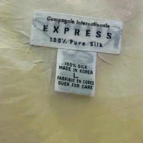 Express 💯 silk tank top - Picture 2 of 3